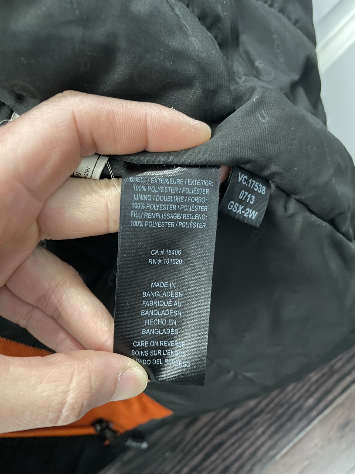 Ski snowboarding raincoat water repellent jacket woman size s image indicator(5)