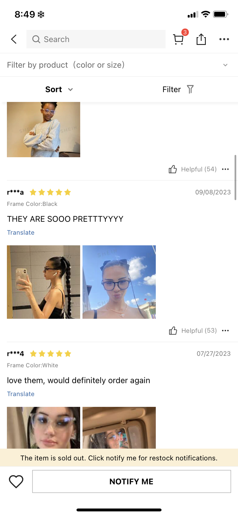 Anti-Blue light Glasses image indicator(4)