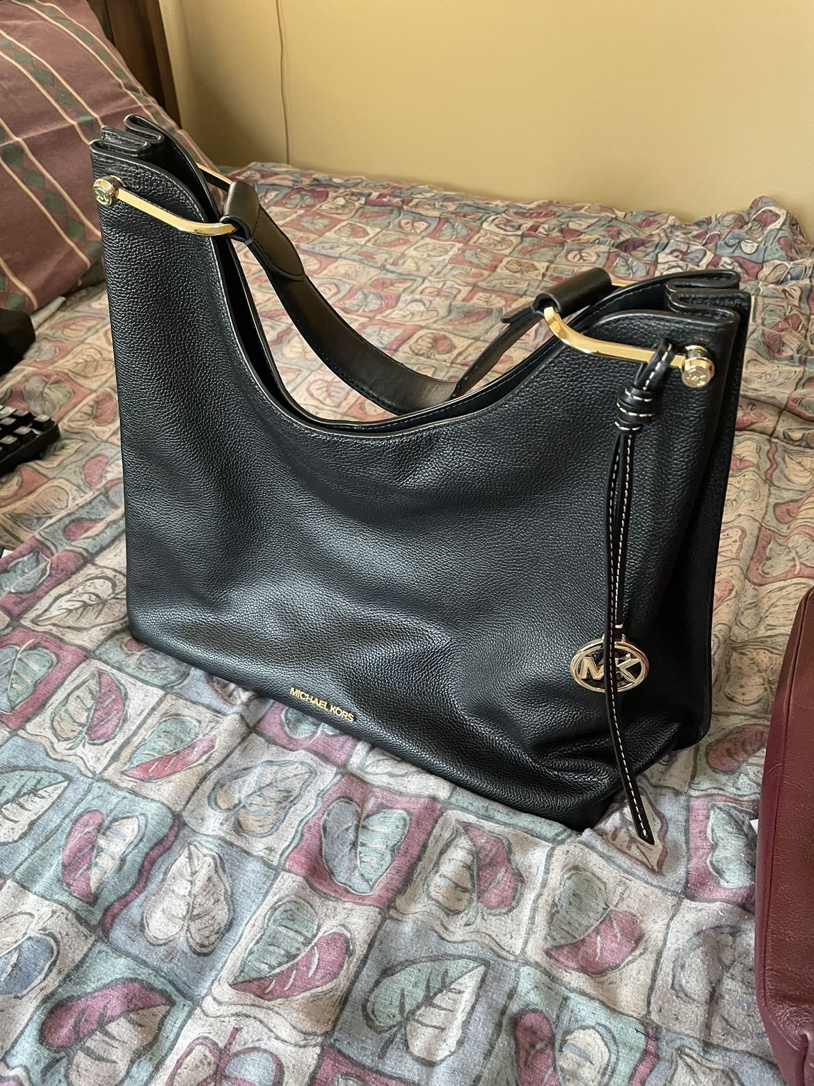 Michael Kors Joan Large Black Leather Slouchy Shoulder - photo 2