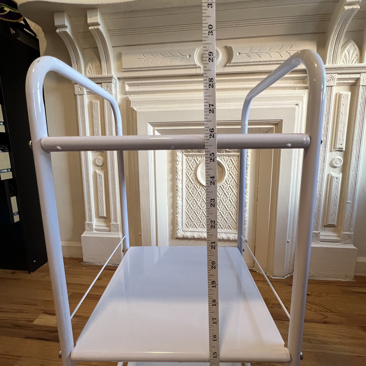 White metal shelf unit - photo 5