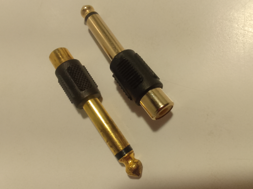 RCA To 1/4 inch ×17