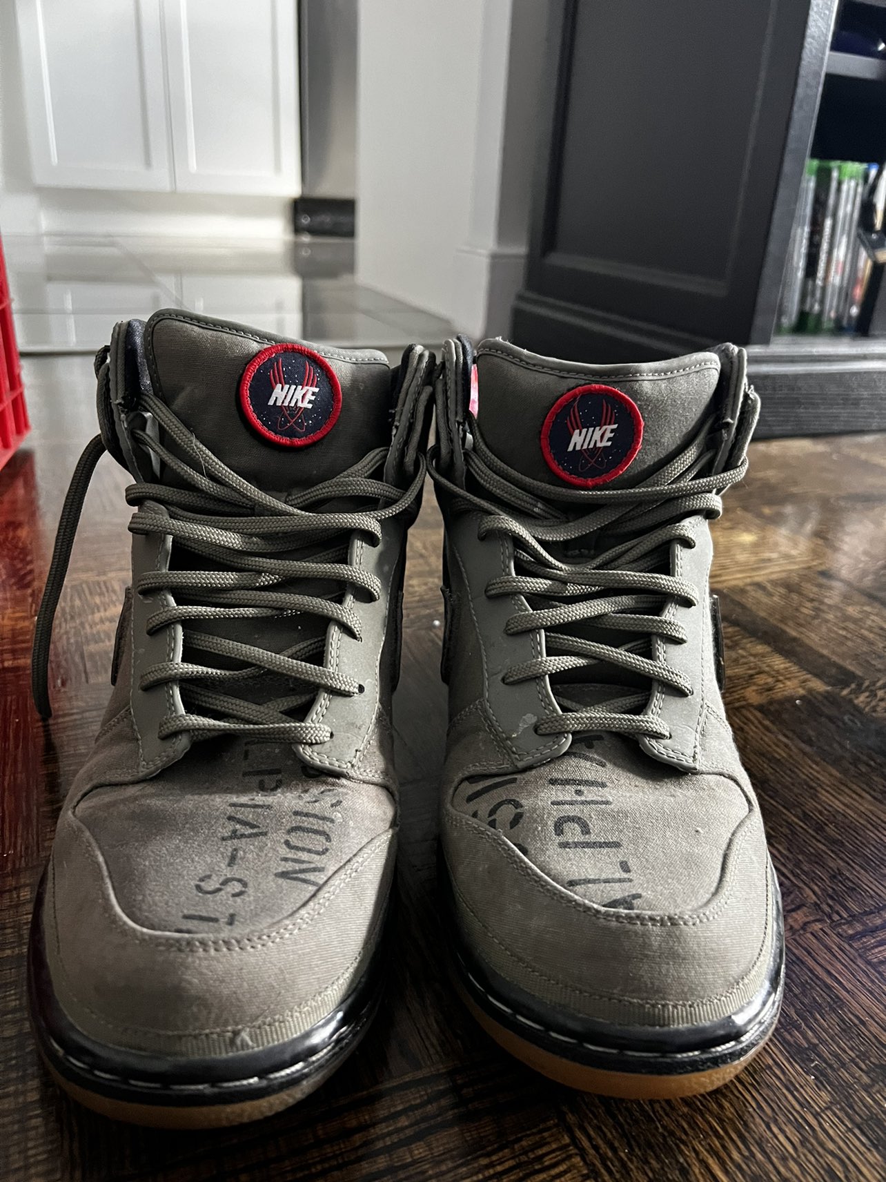 Nike dunk high premium QS Galaxy rogue green - photo 3