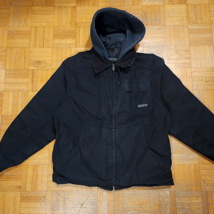 Distressed Dakota Hooded Workwear Jacket (like Carhartt) - photo 2
