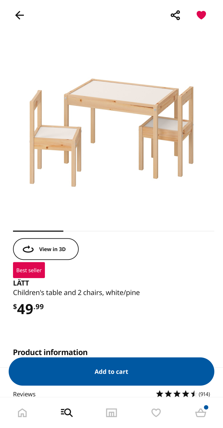 ikea children's table and chair image indicator(6)