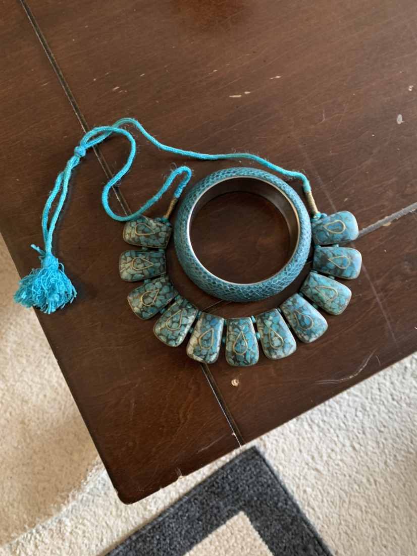 Matching necklace and bracelet thumbnail
