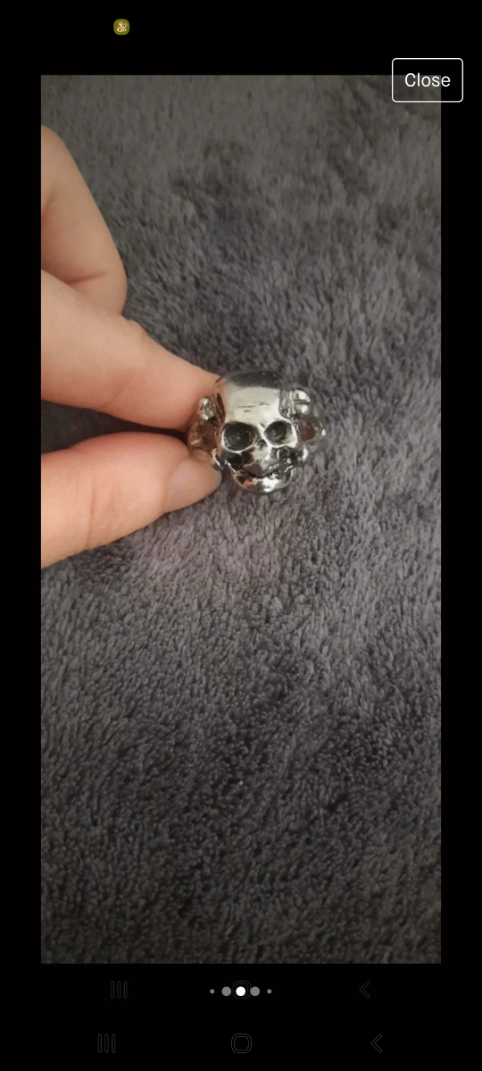 Skull ring-Unisex 🥕 image indicator(4)