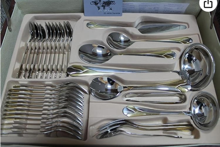 New Carl Weill 78 pieces cutlery set - photo 4