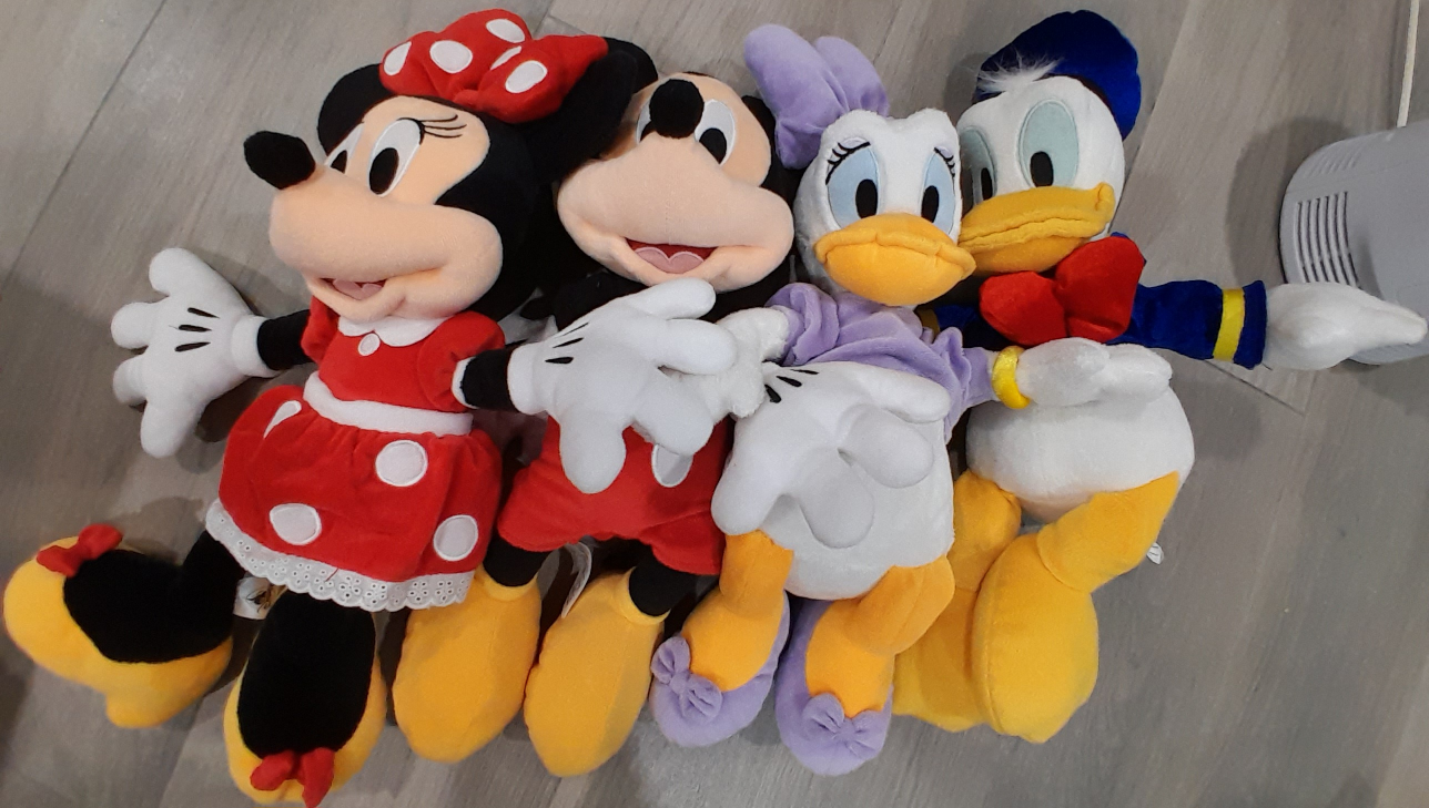 mickey/minnie/daisy/donald plush thumbnail