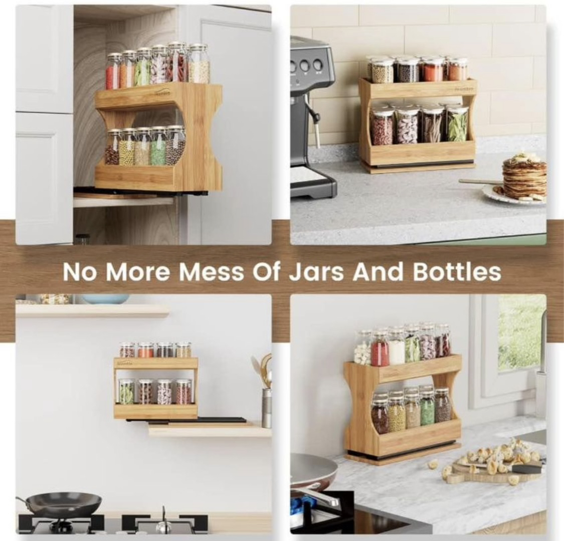 Spice Rack Organizer for Cabinet - photo 4