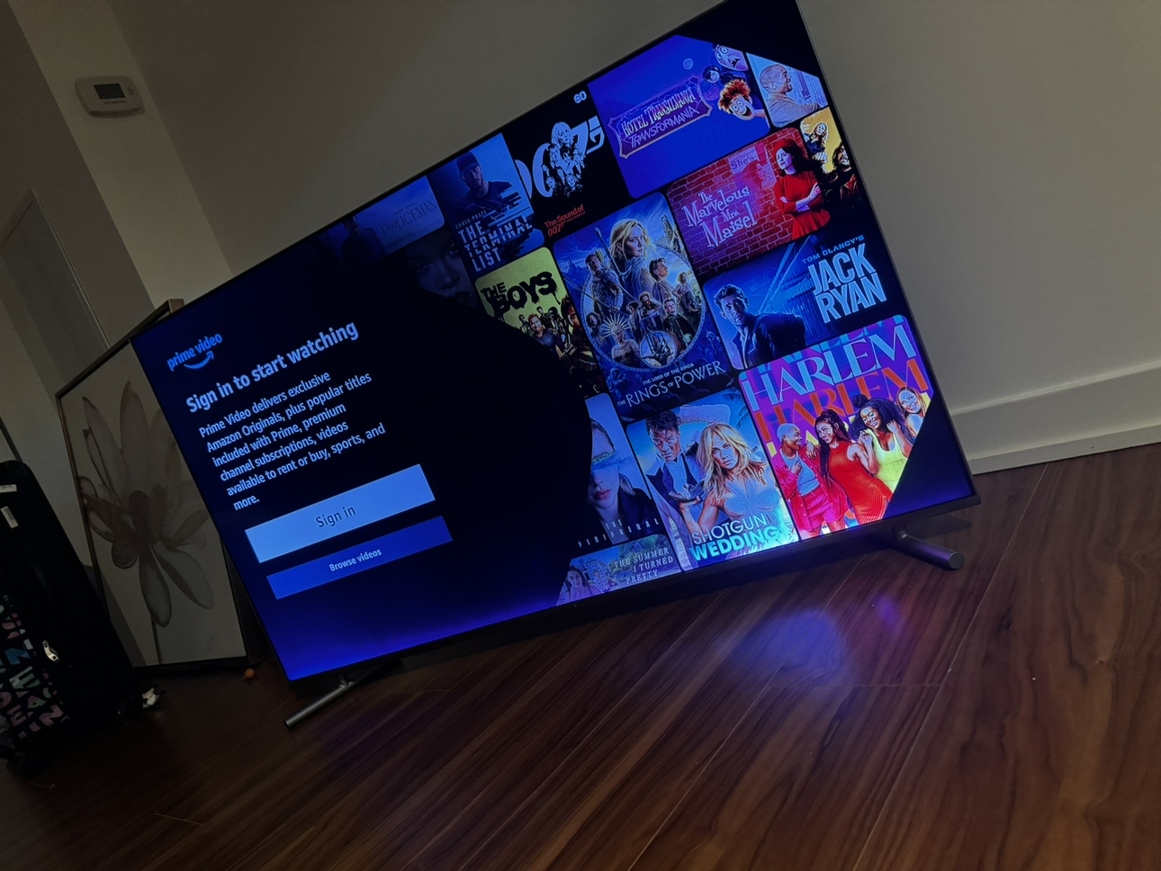 Samsung TV QLED 4K 55” image indicator(2)