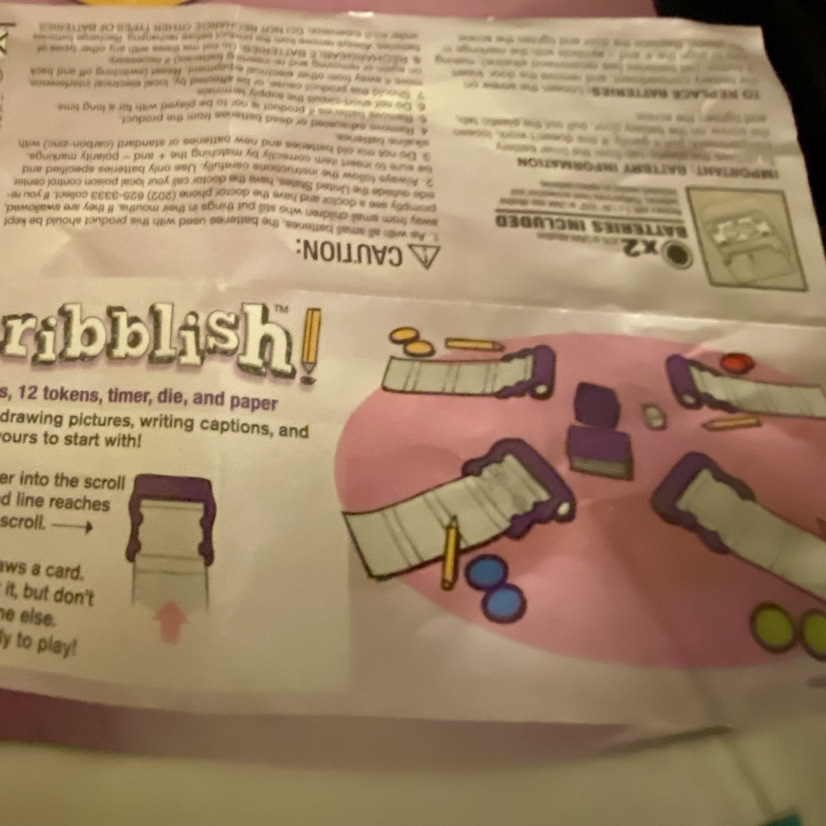 Scribblish board game …preowned good condition image indicator(4)