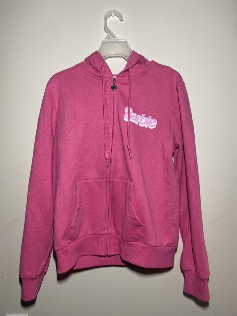 Barbie Vintage style adult small zip-up hoodie - photo 2