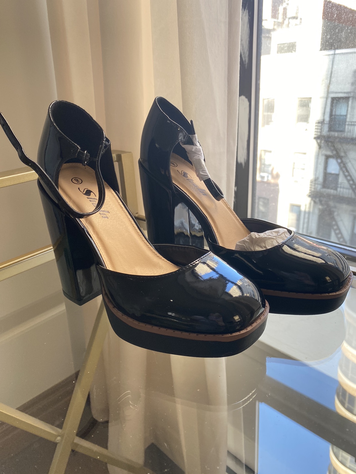 Mary Jane high heels