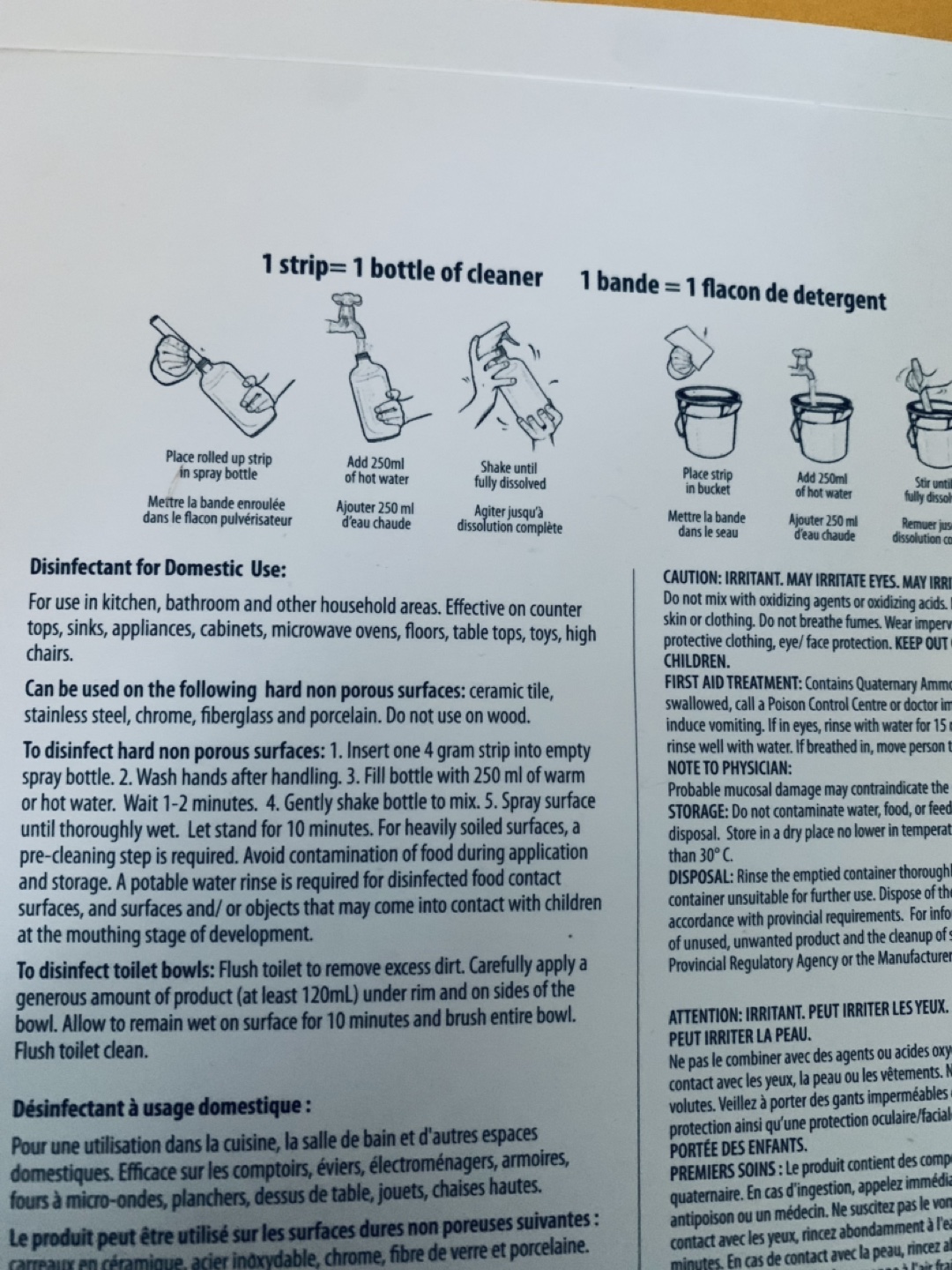Dish and Surface Cleaner Strips Set  🏈 image indicator(4)