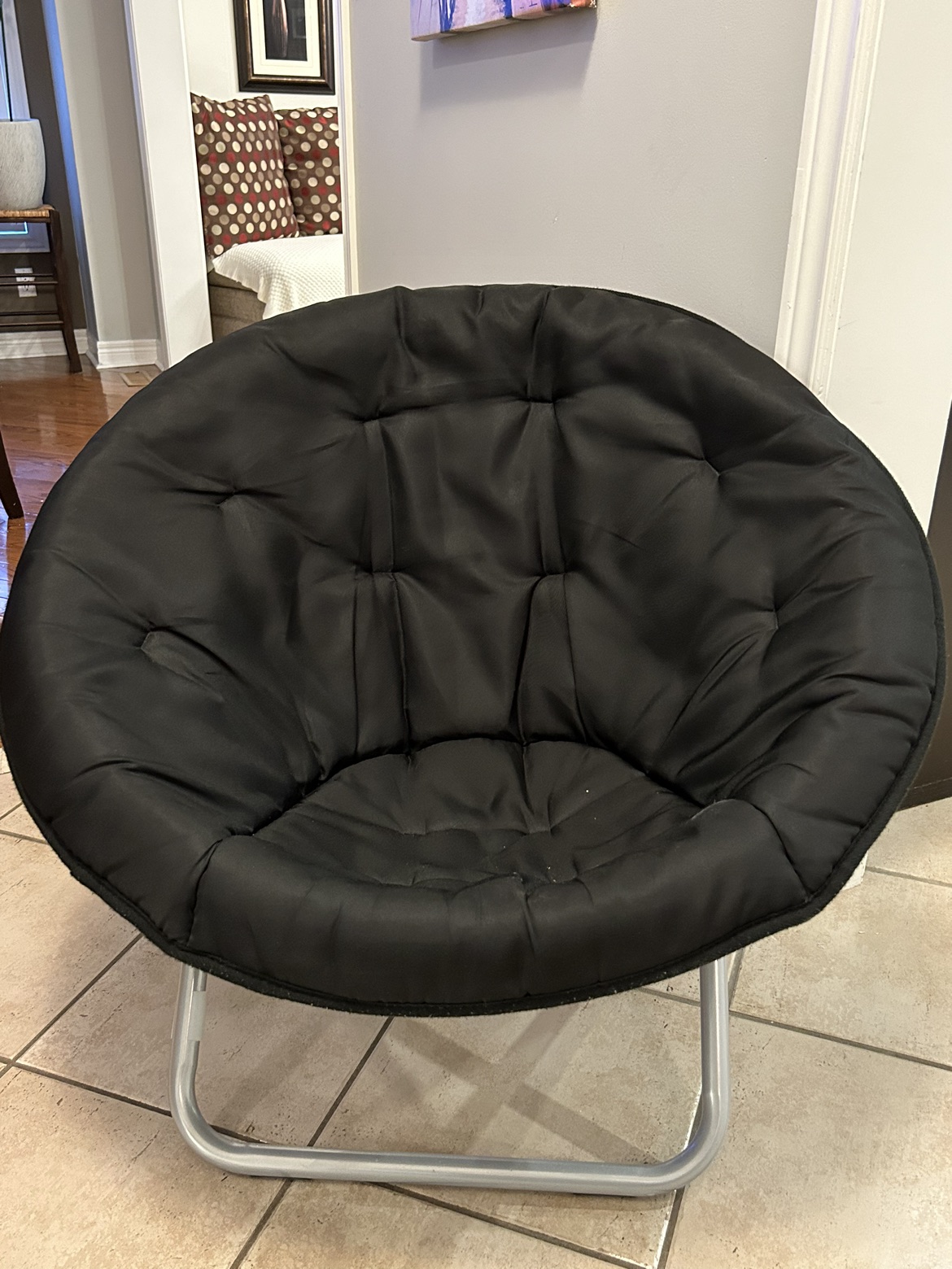 Folding Papasan Chair (4 available)