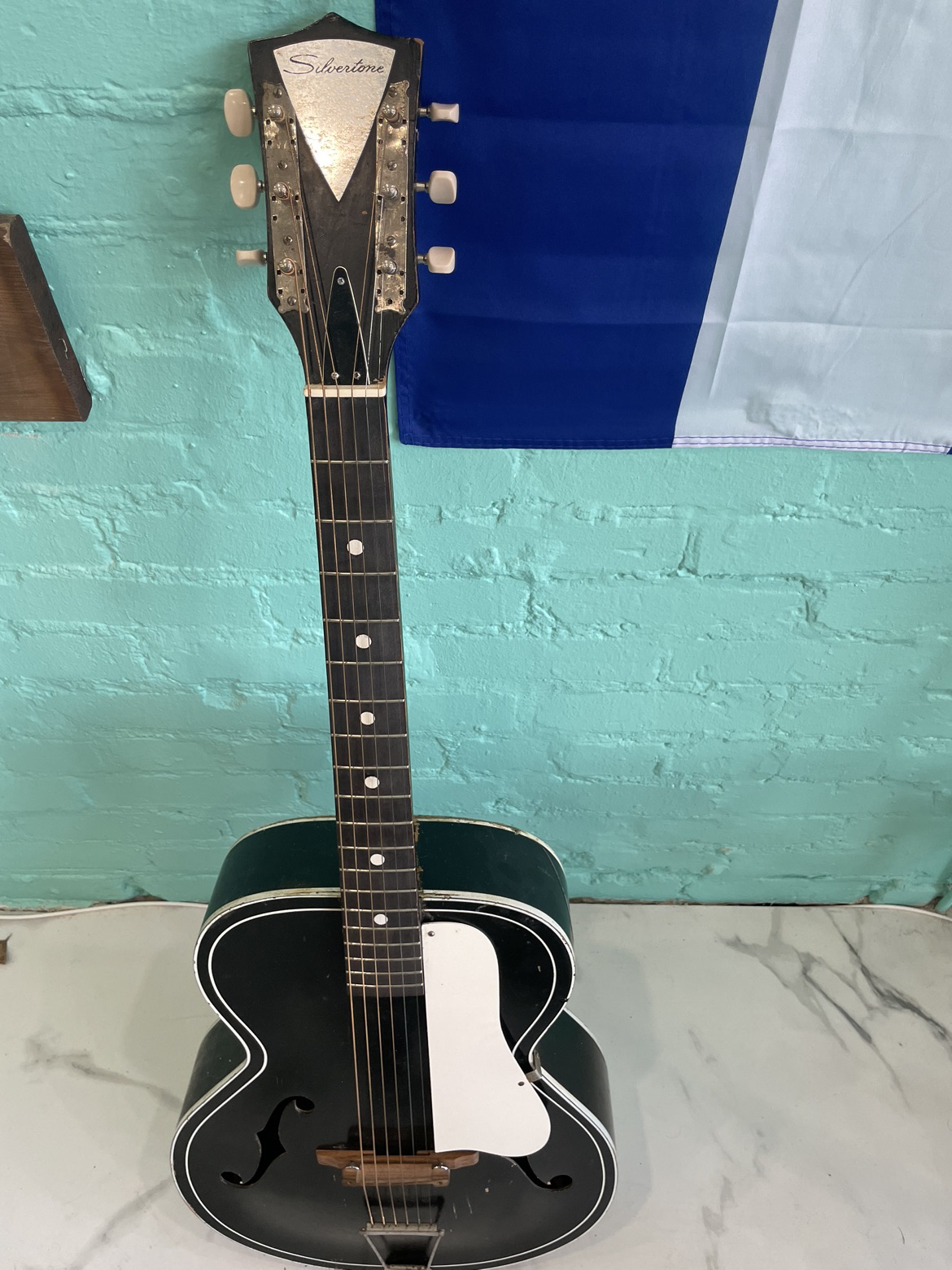 Vintage Silvertone Acoustic guitar