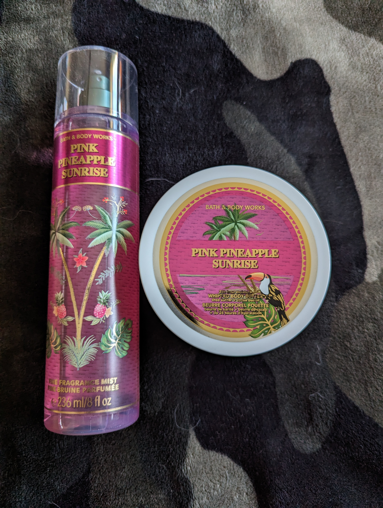 Bath and body works mist and body butter. thumbnail