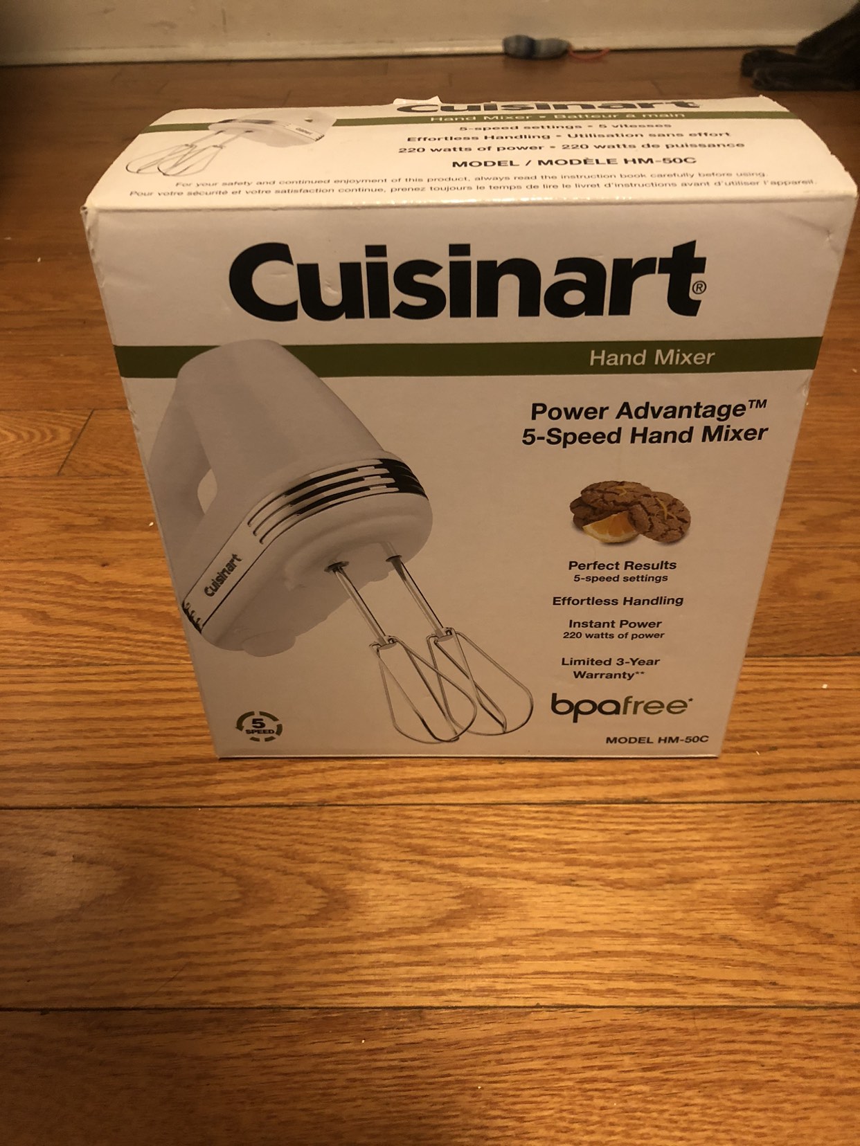 Cuisinart power advantage 5 speed hand mixer thumbnail