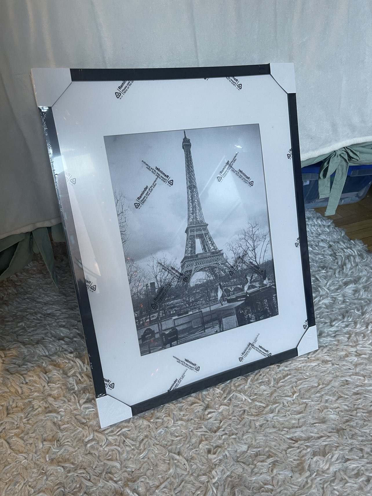 Brand new 16x20 black picture frame