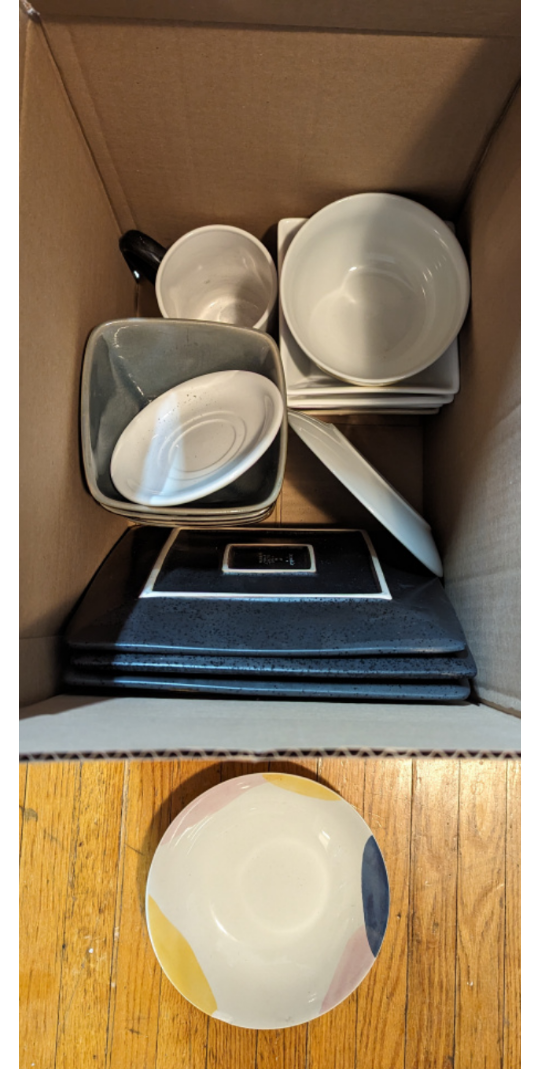 Dishes / Dinnerware - Must take all, some have chips