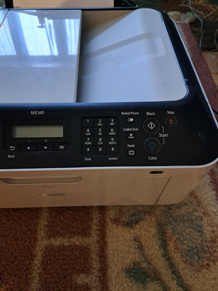 Canon MX340 all in one color inkjet image indicator(3)