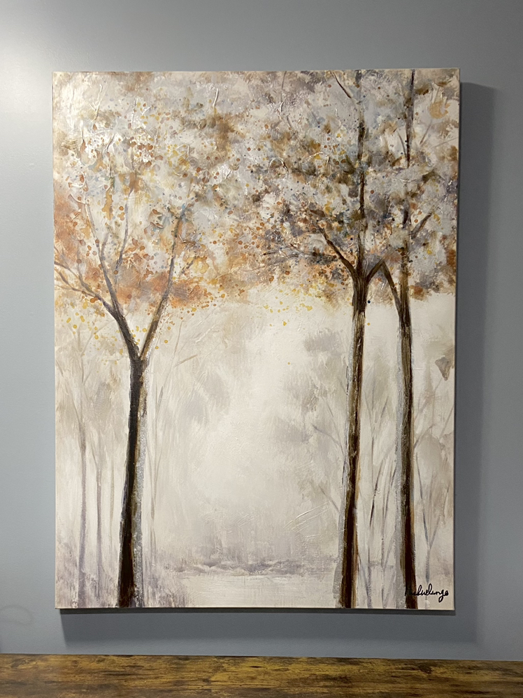 Lovely Painting: Trees in Autumn - photo 2
