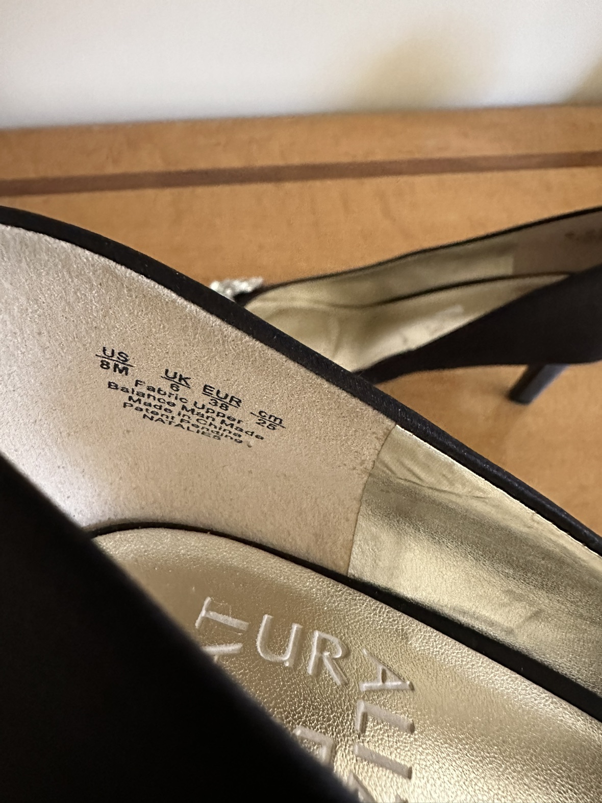 Evening elegant black shoes - photo 5