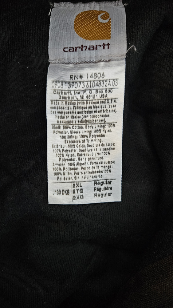Carhartt Active Jacket 2xl - photo 3