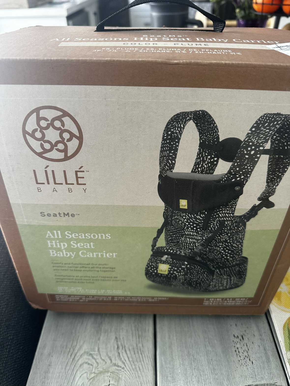 Brand New In-Box LILLEBaby All Seasons Hip Seat Baby Carrier