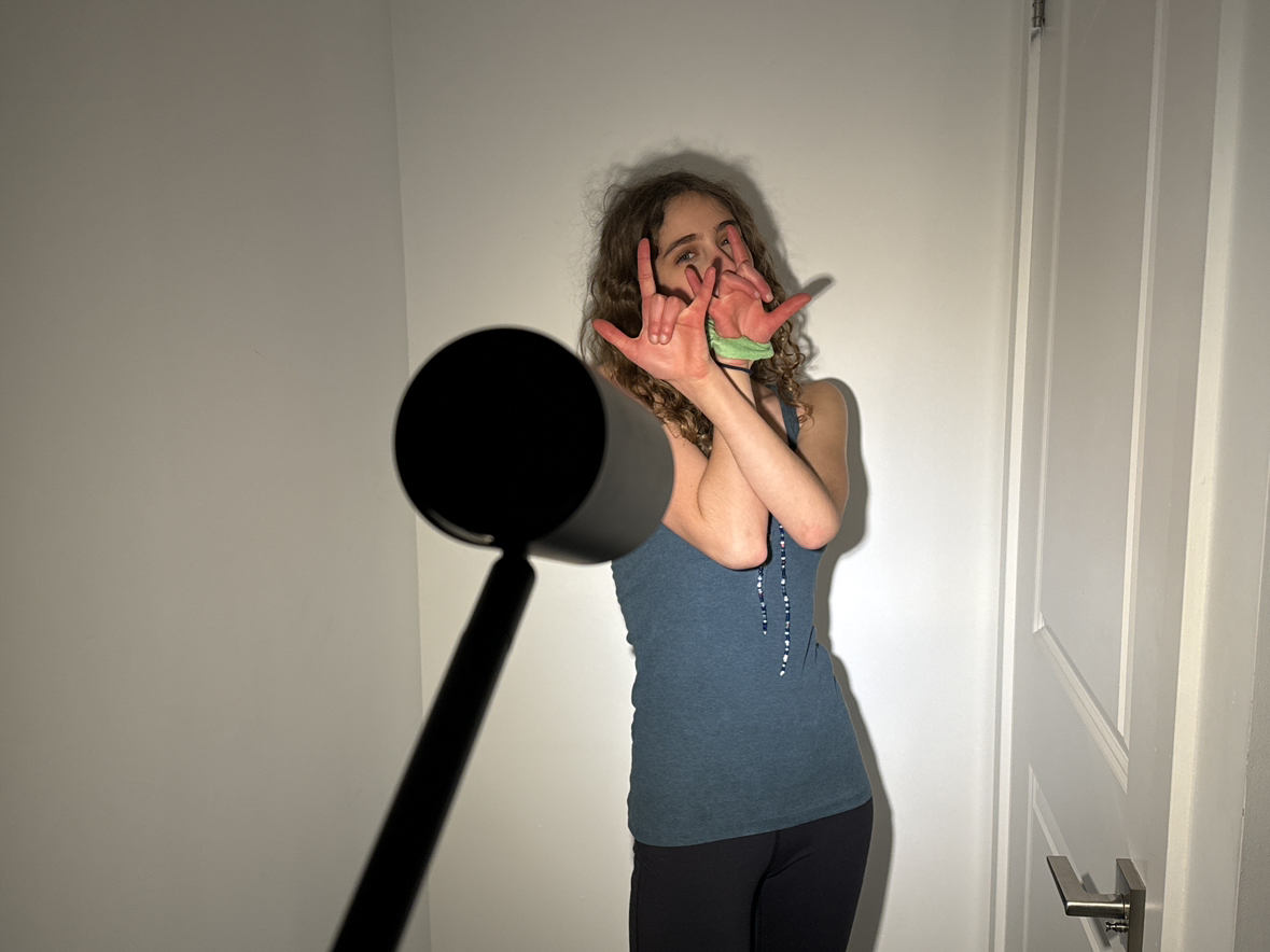 Tall Black Lamp - photo 2