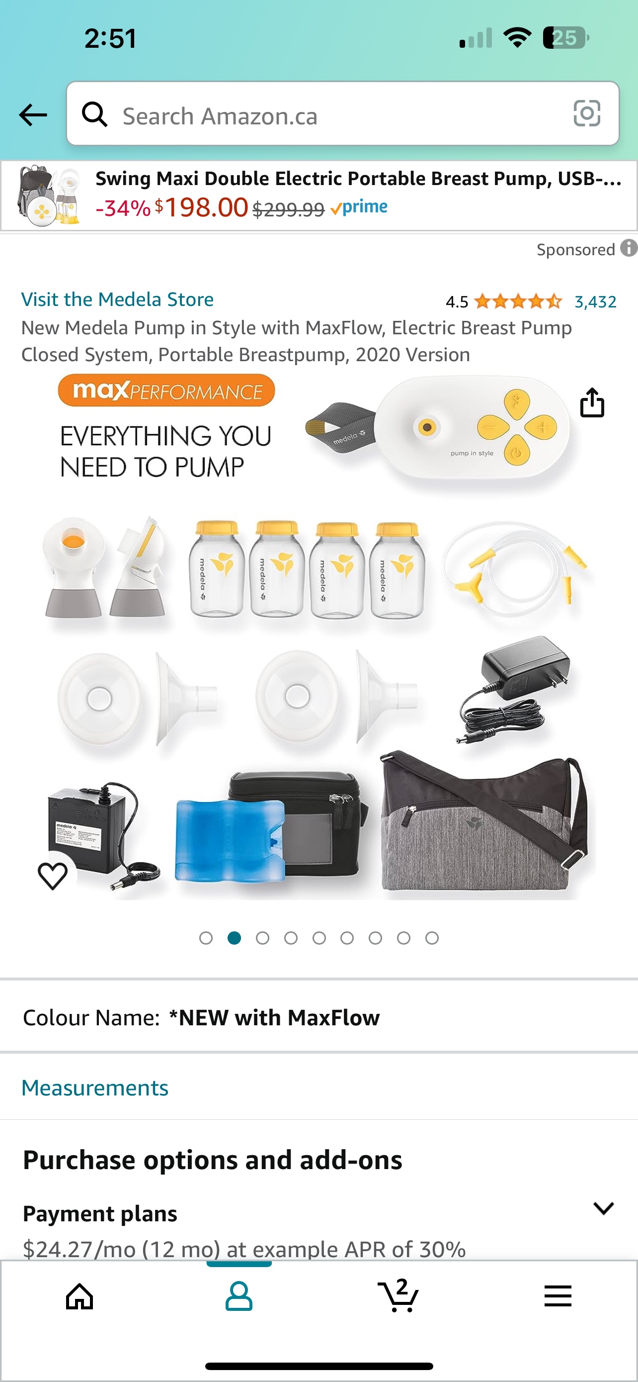 Medela electric breast pump - photo 2