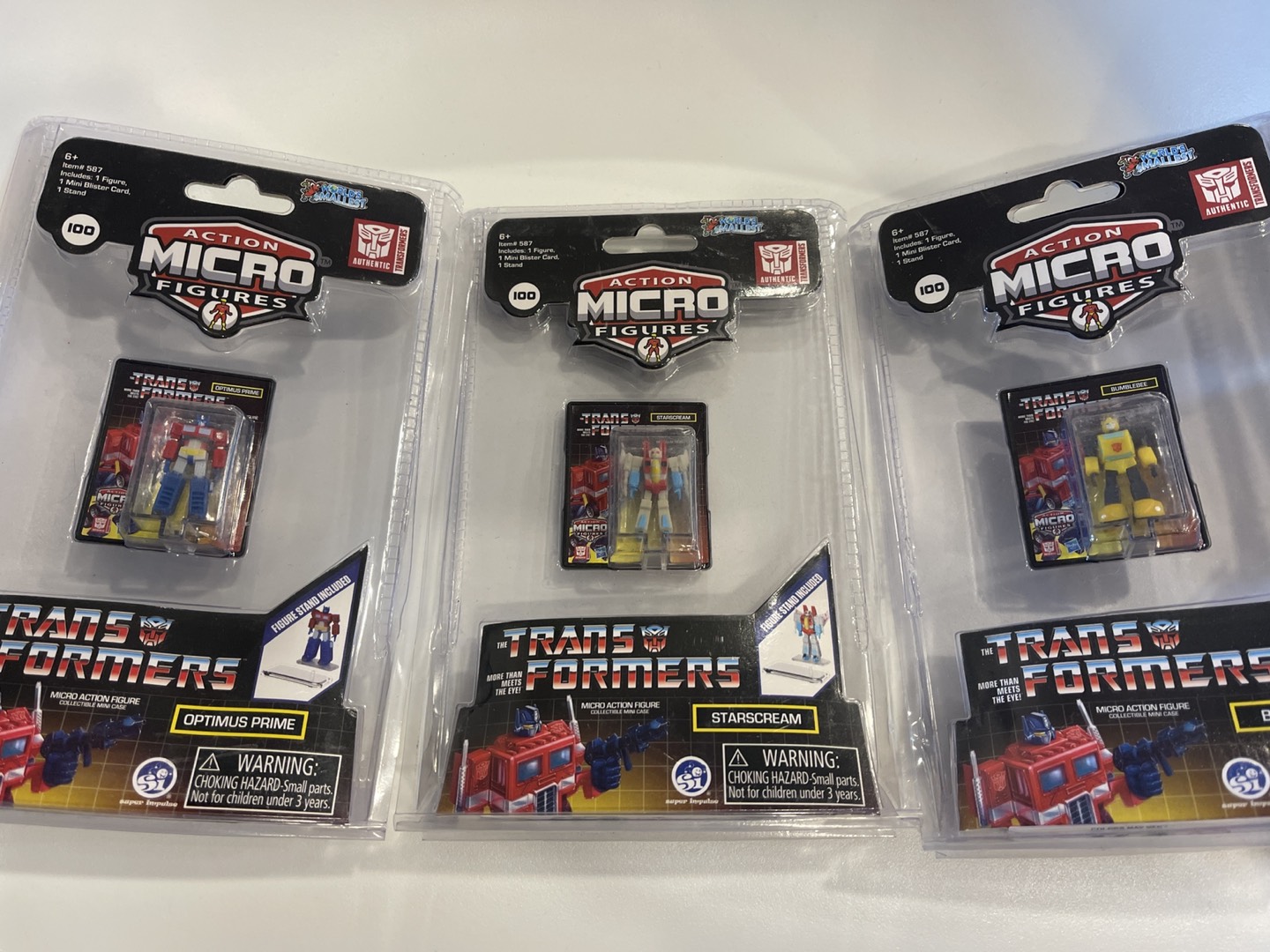 Worlds Smallest Transformers complete set thumbnail