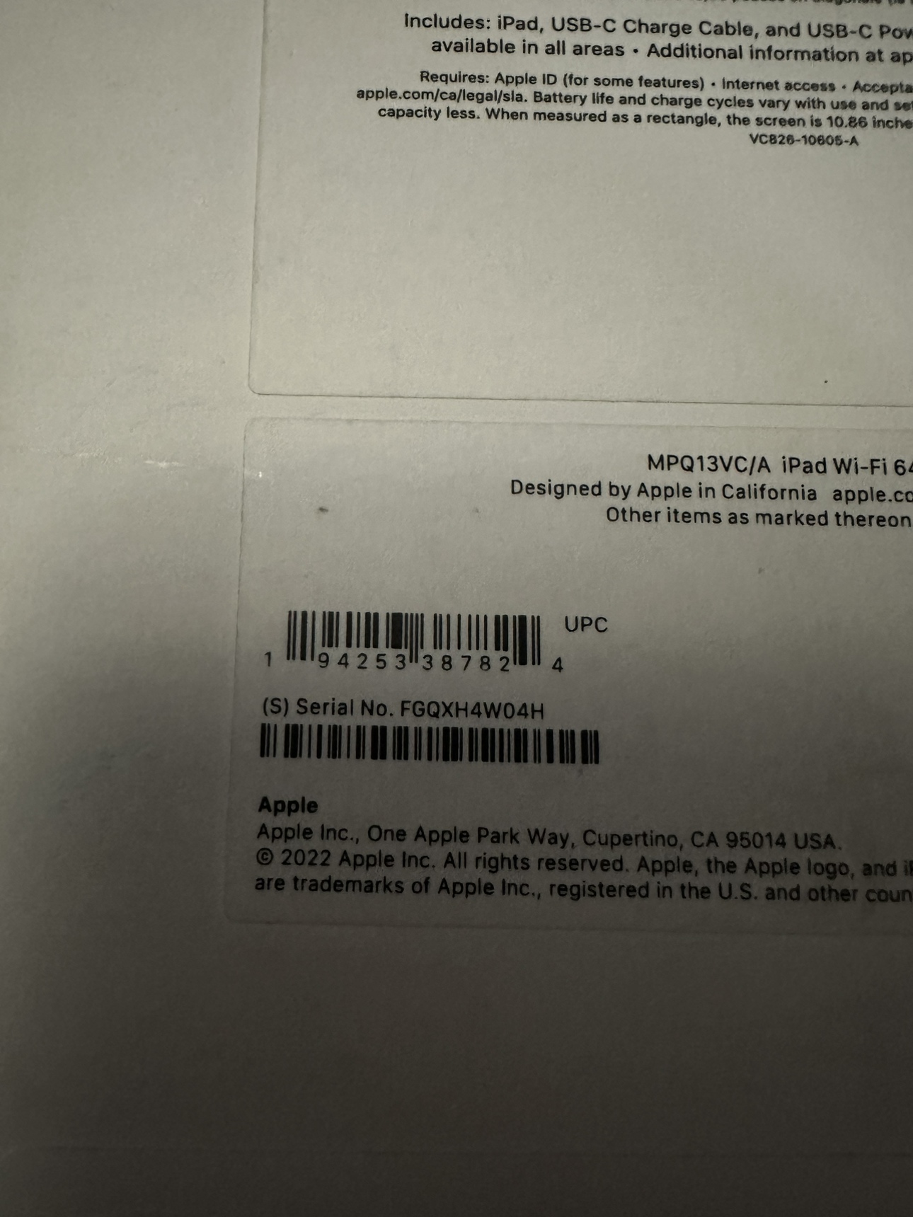 Apple iPad 64GB 10th Gen Wifi Blue - photo 3
