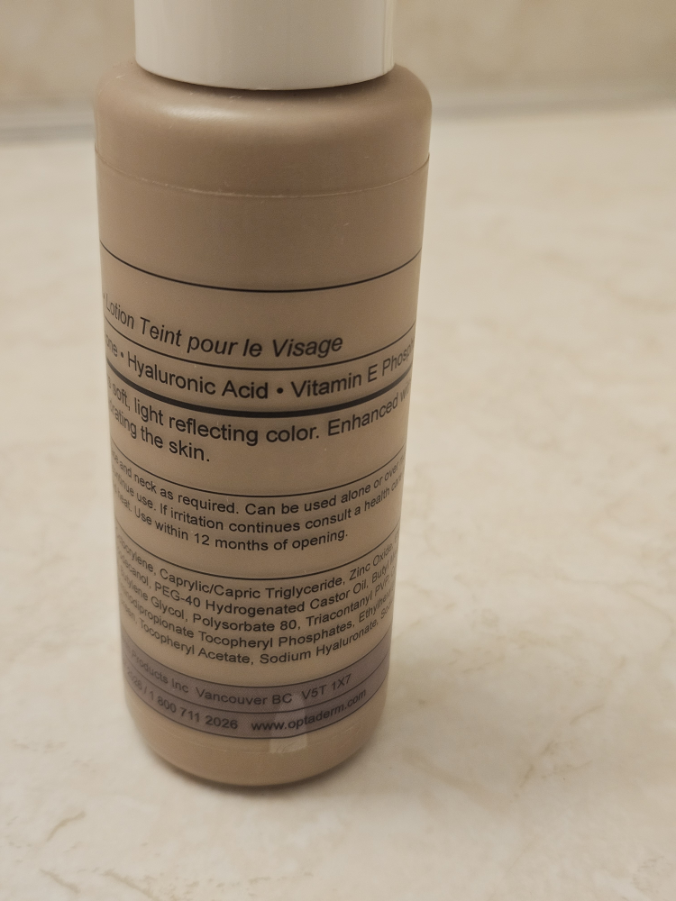 Optaderm Lumiere Tinted Facial Lotion Sunscreen Like new - photo 2