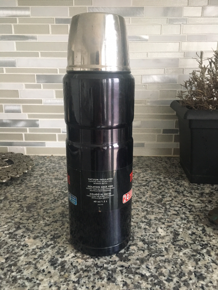 🥕Genuine Thermos Stainless King 40 Ounce Beverage Bottle image indicator(2)