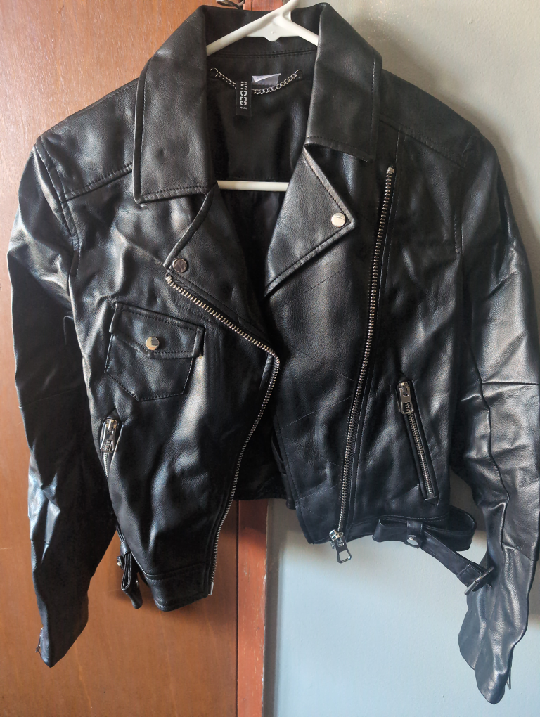 Divided by H&M faux leather jacket