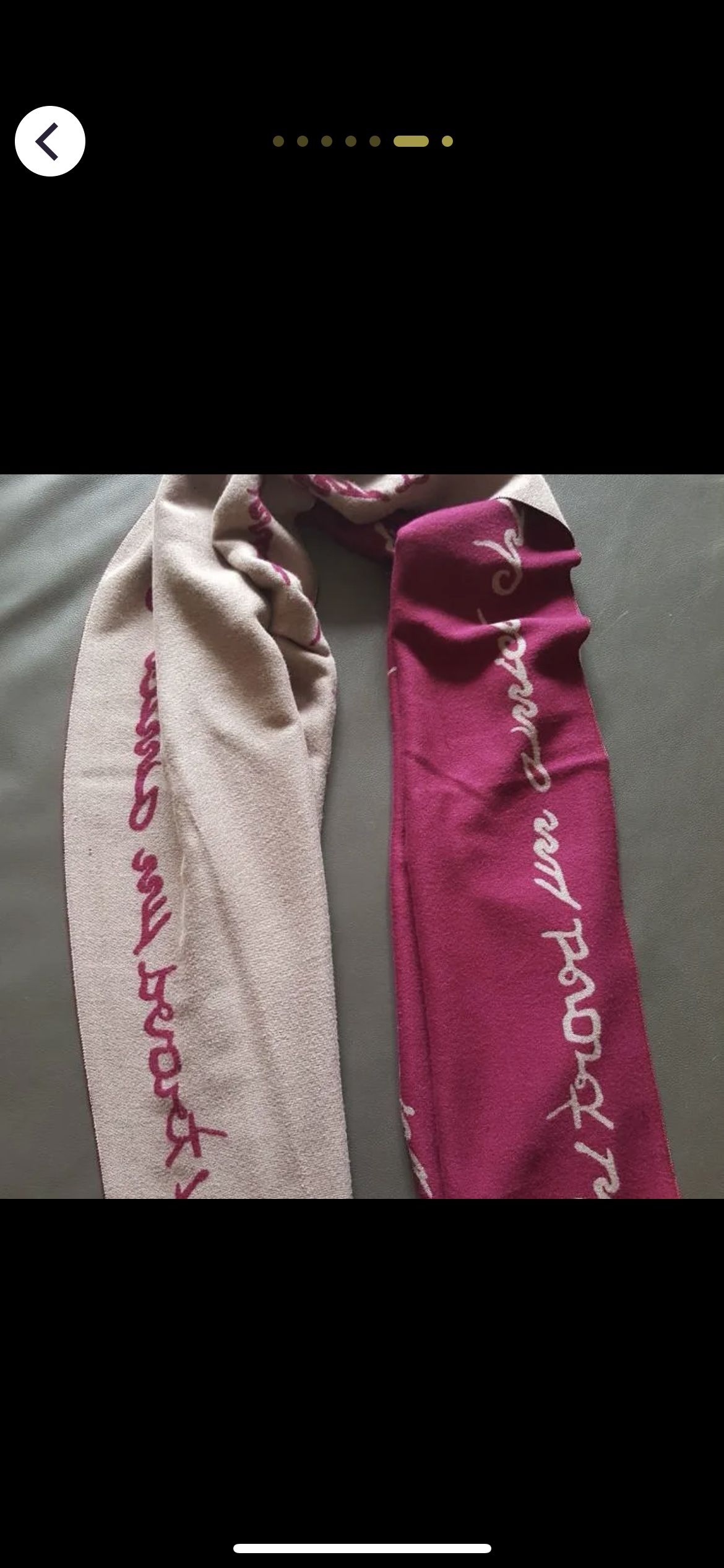 Cashmere Wool Scarf 🥕 image indicator(6)