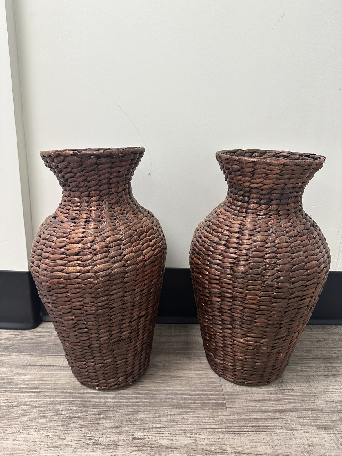 2 vases Natural Fiber
