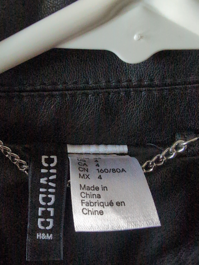 Divided by H&M faux leather jacket - photo 2