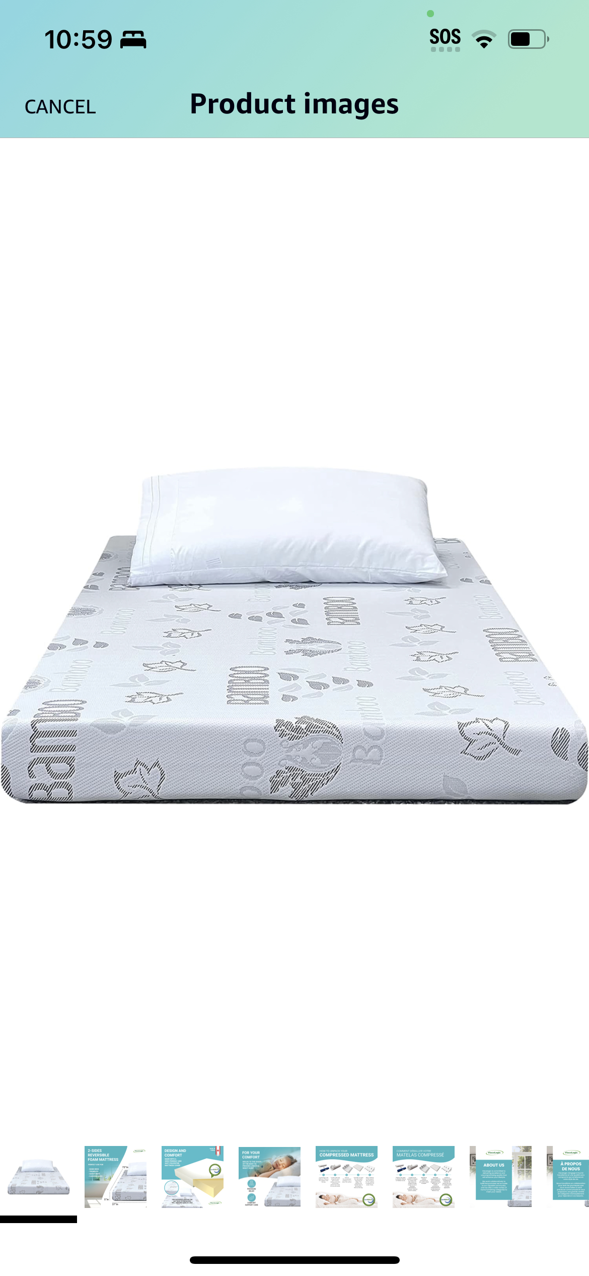 Twin mattress #319 thumbnail