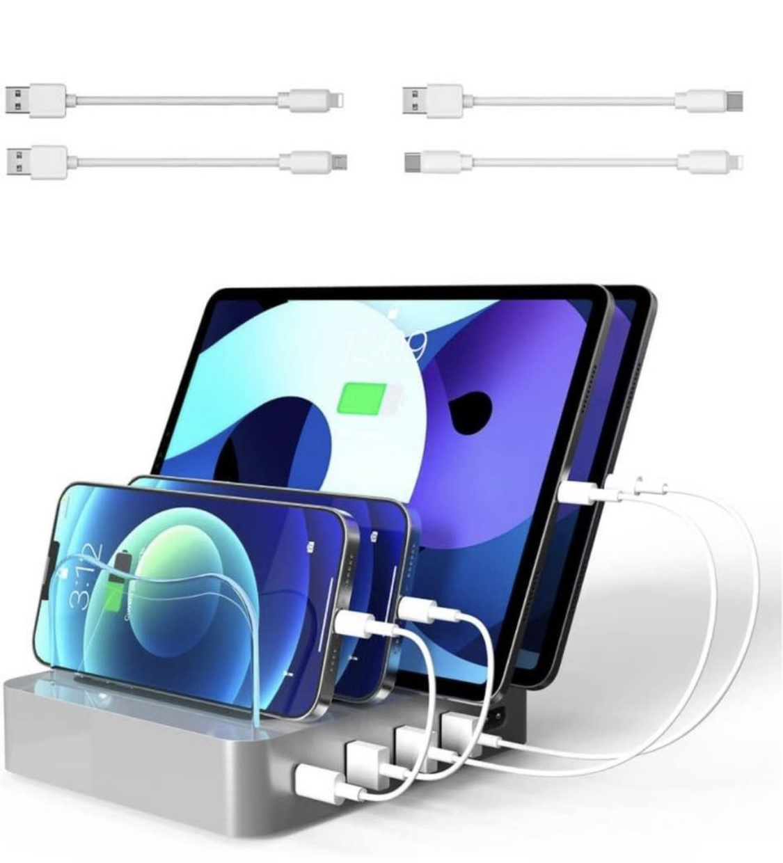 USB Charging Station Multiple Devices