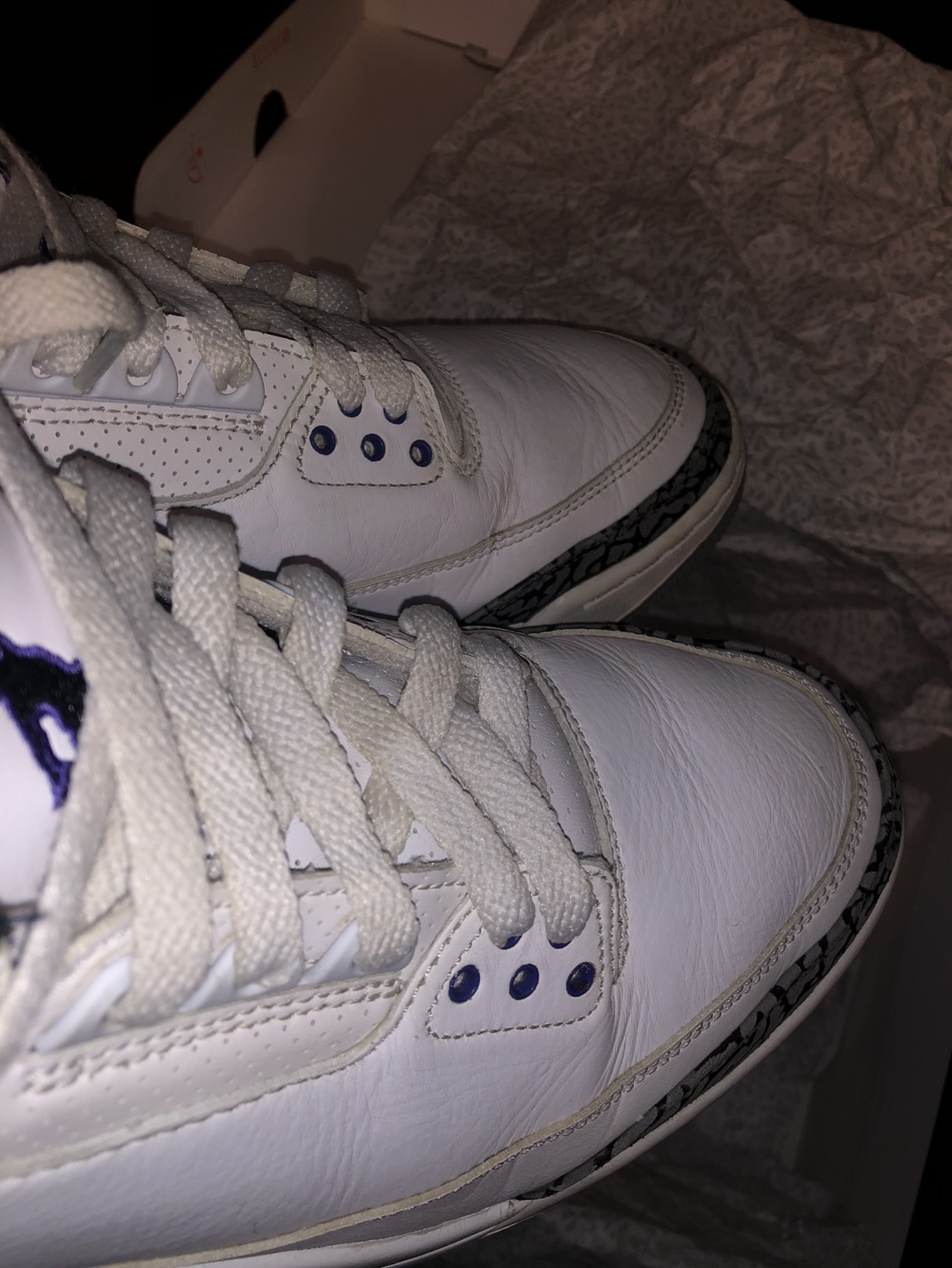 Jordan 3 Dark Iris - photo 2