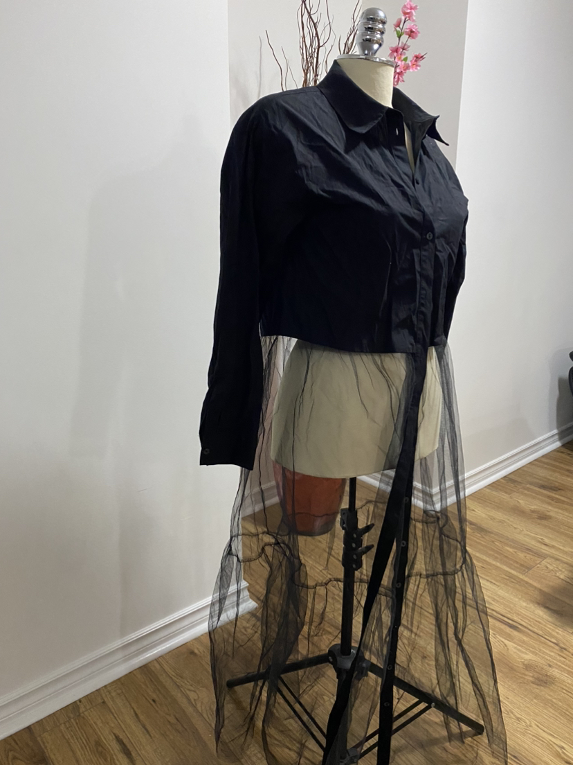 Zara top . Size S-M loose fit . Excellent condition - photo 2