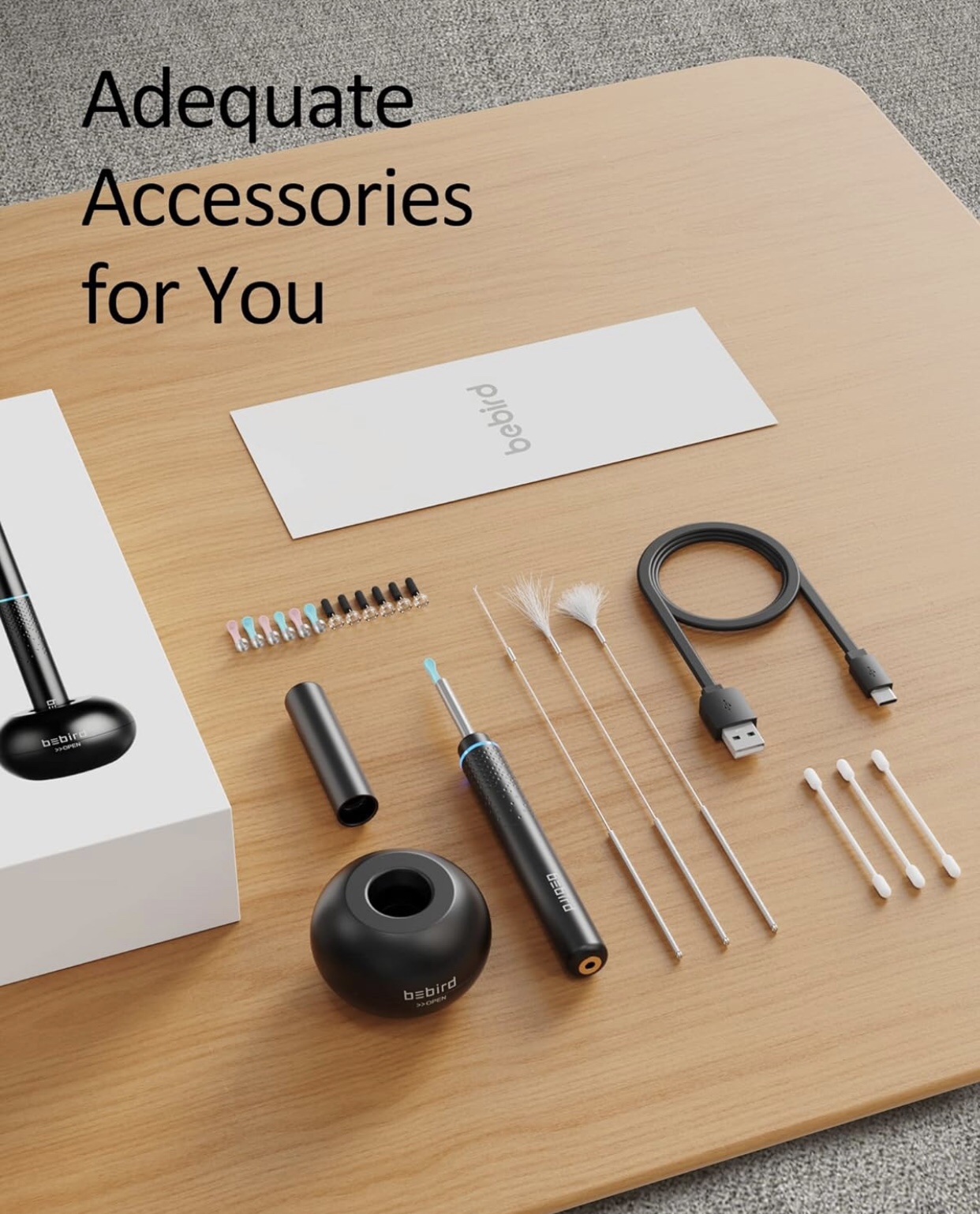 Ear Wax Remover,Ear Cleaning rod image indicator(4)