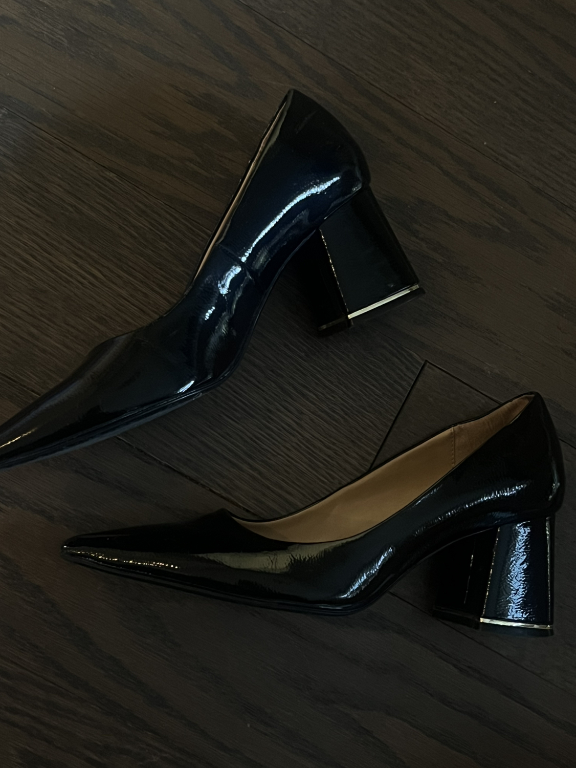 Zara Patent Pumps - Size 8