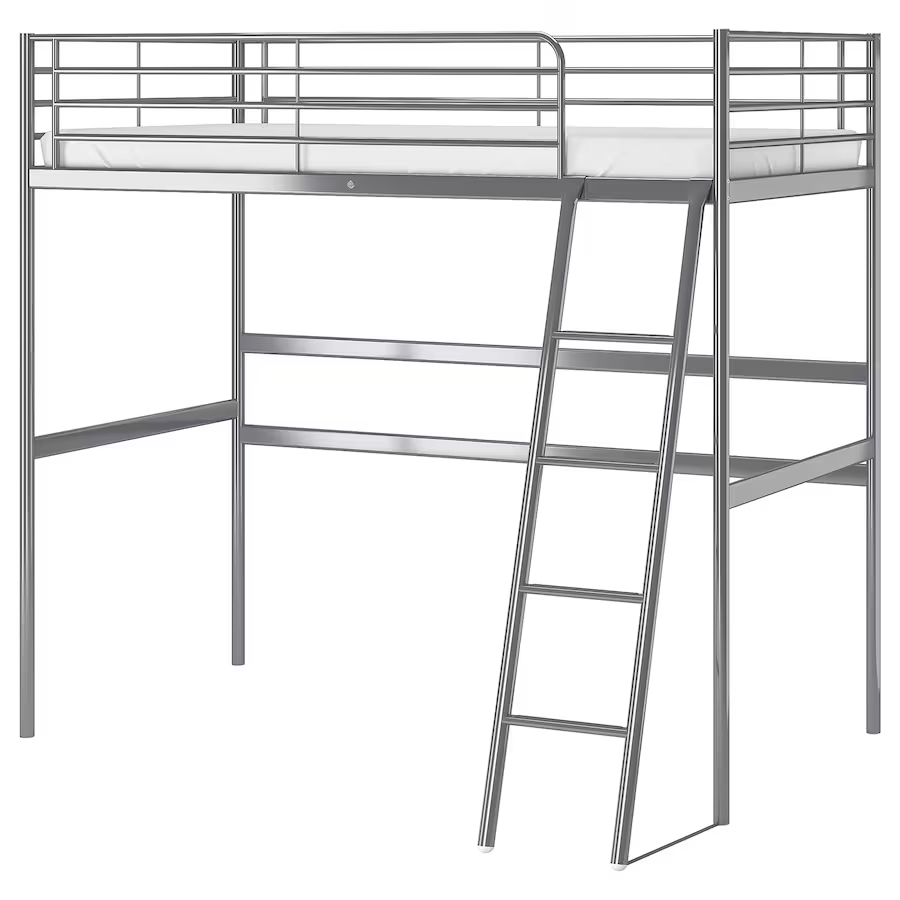 Ikea SVARTA Loft Bed Frame