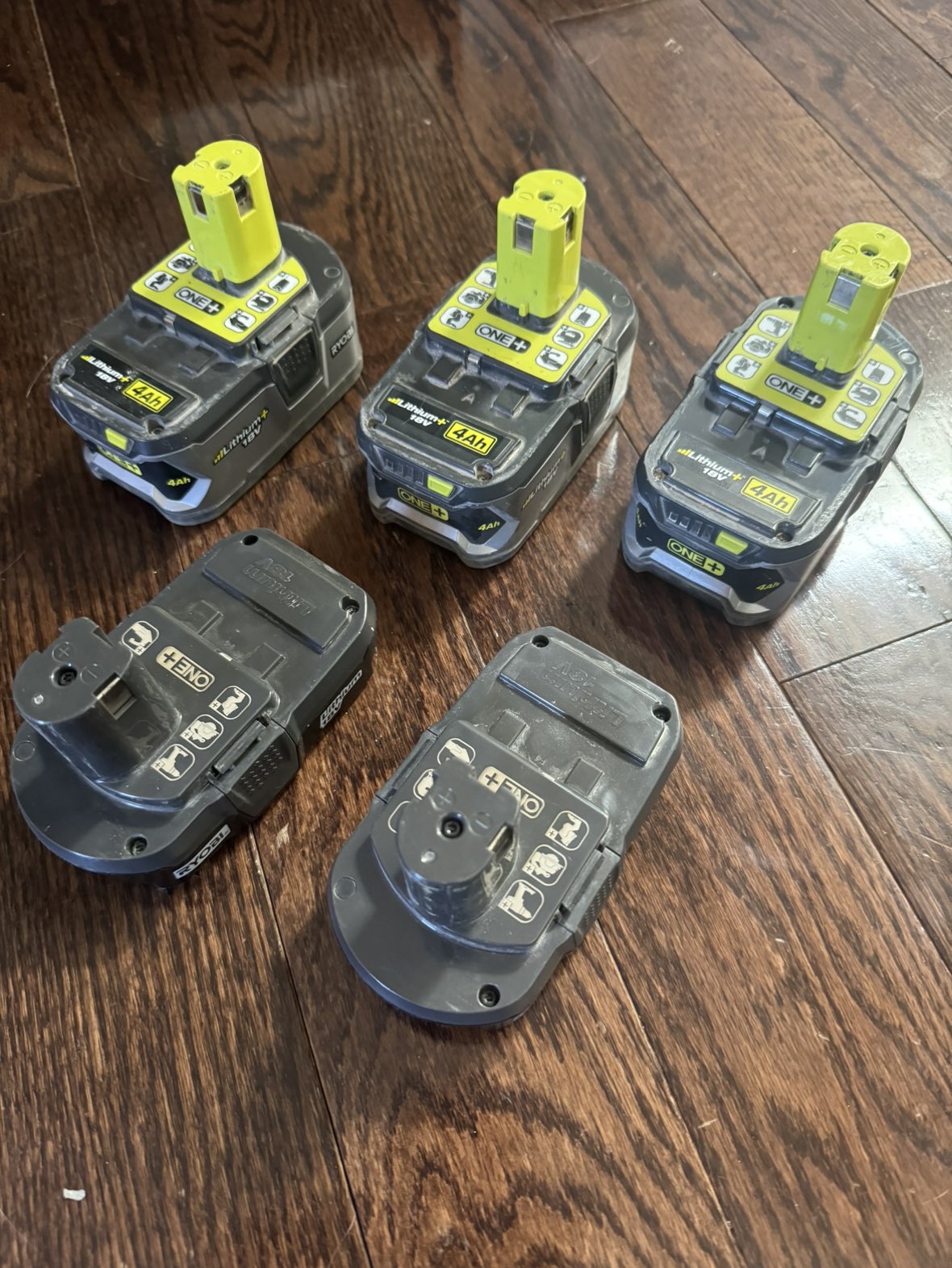 Ryobi One+ Drill, Batteries, supercharger and radio - photo 2