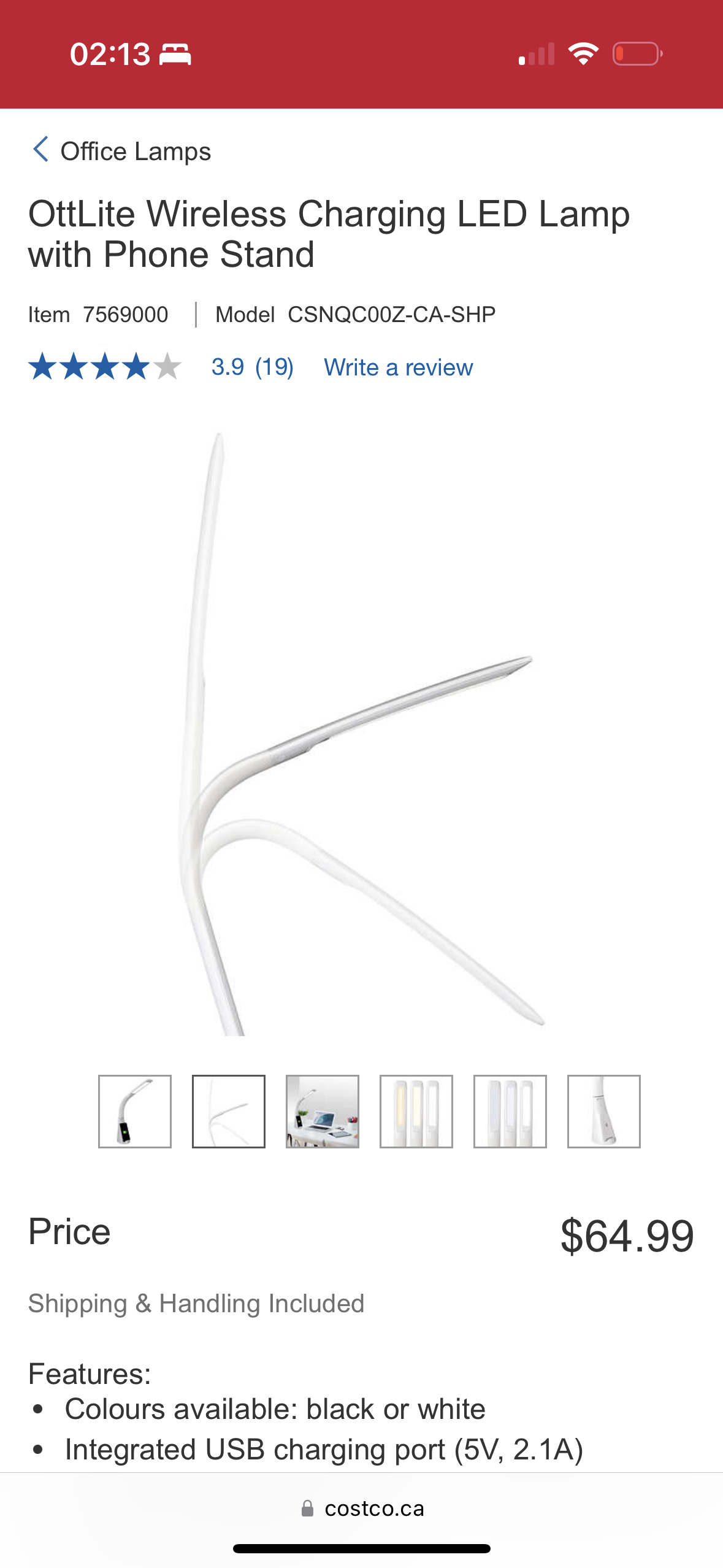 #freecycle Wireless Charging LED Lamp - photo 3