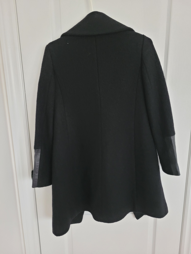 Club Monaco 100% wool black coat Brand new with tags - photo 2