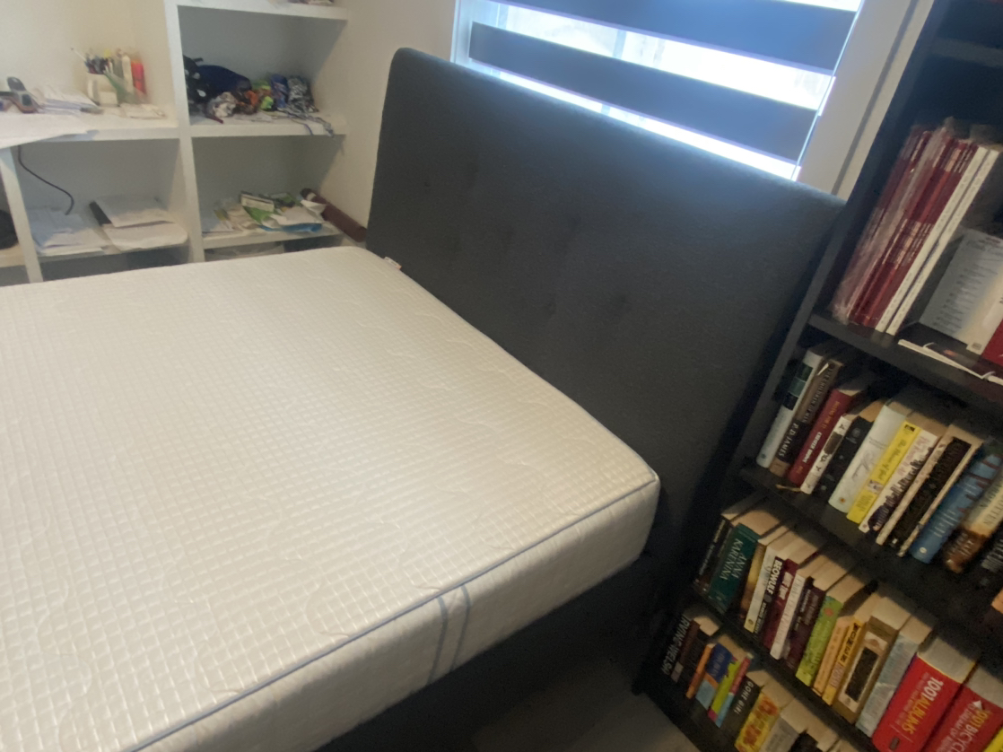 Full/ Double  Upholstered Bedframw - IKEA IDANAS - photo 2